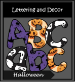 Halloween Bulletin Board Letters - Printable Border - Clas