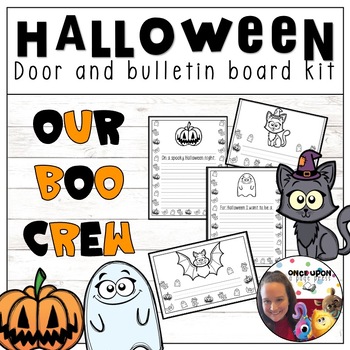 Preview of Halloween Bulletin Board and Door Decor