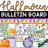 Halloween Bulletin Board Posters October Classroom Door De