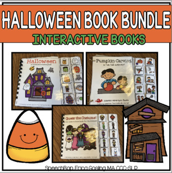Preview of Halloween Bundle - Interactive Books to help Students Learn about Halloween