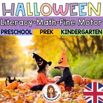 Preview of Halloween Bundle. Literacy Math Fine Motor. Morning bins. October