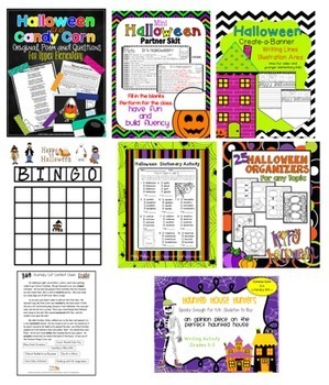 Halloween Activities for 4th Grade: Halloween Reading, Math, and Writing