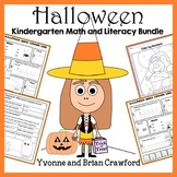 Halloween Bundle for Kindergarten | Math and Literacy Skil