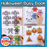 Halloween Busy Book | Quiet Book - Interactive Activity Book