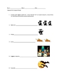 Halloween- C'e` ci sono, plurals and indefinite article practice