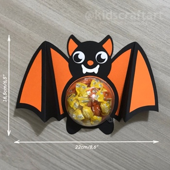 Benny the Benevolent Bat: A Sweet-Free Halloween Craft