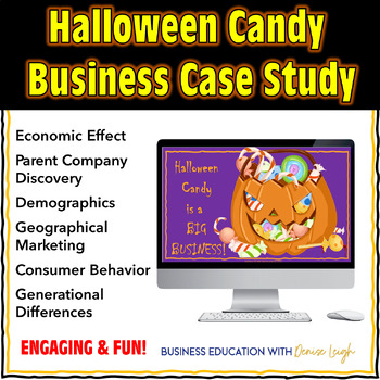 Preview of Halloween Candy Business Case Study | Marketing Economics Class Digital Activity