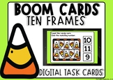 Halloween Candy Corn Count To 10 Ten Frame Boom Cards™ Dis