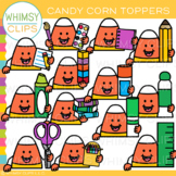 Cute and Fun Kid Friendly Halloween Candy Corn Page Topper