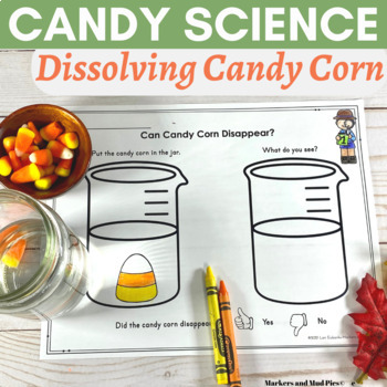 Preview of Candy Corn Science Experiment Fall Dollar Deal