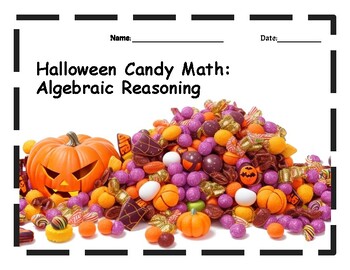 Preview of Halloween Candy Math Set Grade 5:  Operations and Algebraic Thinking