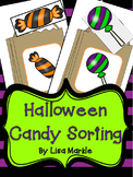 Halloween Candy Pattern Sorting Math Center Activity for P