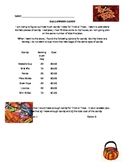 Halloween Candy Problem Solving