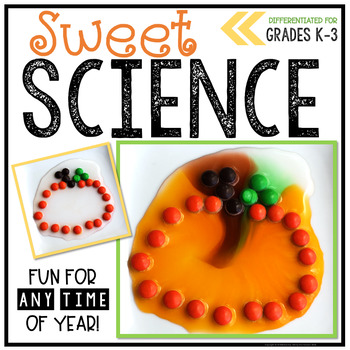 Preview of Holiday Candy Science  - Elementary STEM Activity - Grade K - 3 - Observation