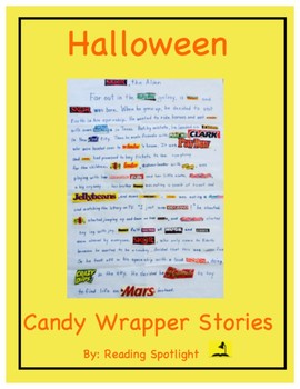 Preview of Halloween Candy Wrapper Stories