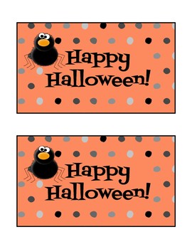 Halloween Cards/Teacher Cards - 12 total by Elena Williams | TPT