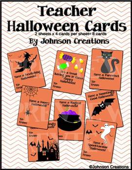 👉 * NEW * Halloween Number Cards 1-6 (teacher made)