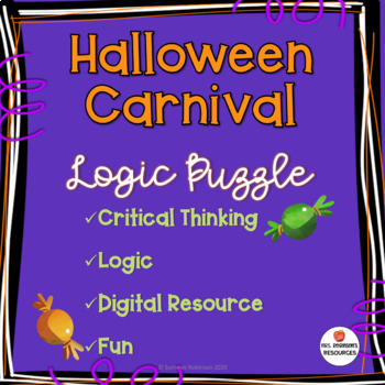 Preview of Halloween Carnival Logic Puzzle