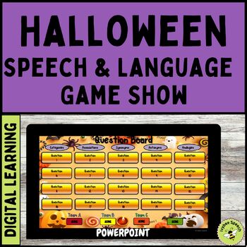 Preview of Halloween Categories Associations Synonyms Antonyms Analogies Powerpoint Game