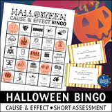 Halloween Cause and Effect Bingo Game