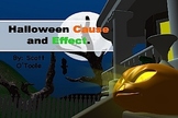 Halloween Cause and Effect Powerpoint Lesson PPT