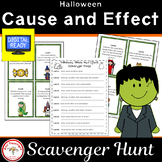 Halloween Cause and Effect Scavenger Hunt