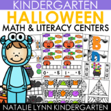 Halloween Centers for Kindergarten | Low Prep Math & Liter