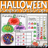 Halloween Chocolate Candy Sorting and Graphing Mats - Math