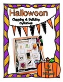 Halloween Clap & Build Syllables Center