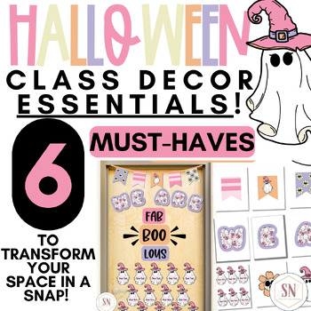 Preview of Halloween Classroom Decor | Halloween Essentials | Bulletin Board & MORE!