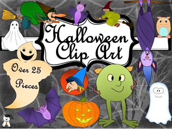 Preview of Original Halloween Clip Art #DollarDeal