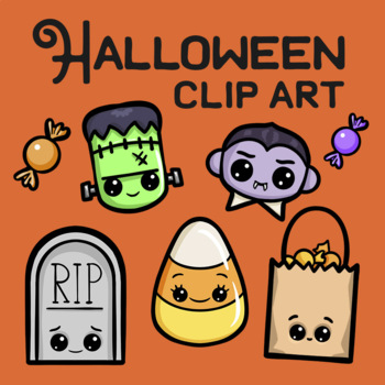 Halloween Clip Art by Joyful Students | TPT