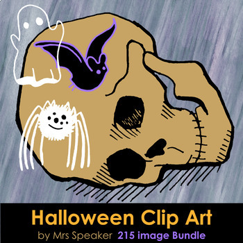 Preview of Halloween Clip Art Bundle