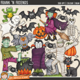 Halloween Clip Art: Frank 'n Friends