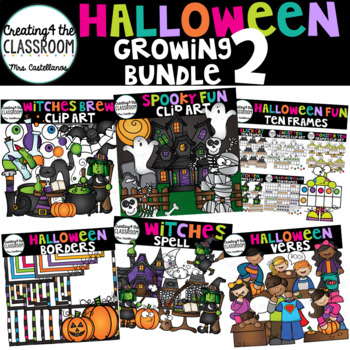 Preview of Halloween Clip Art Mega Bundle 2 {Halloween Clip Art}