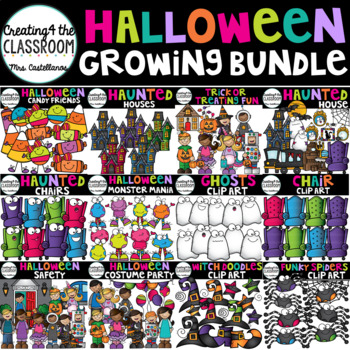 Preview of Halloween Clip Art Mega Bundle {Halloween Clip Art}