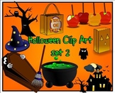 Halloween Clip Art for personal and commercial use set 2