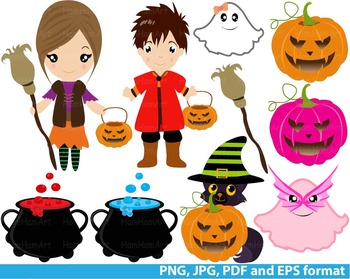 Halloween Clipart - h2ccc - Classroom Clipart