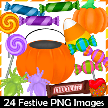 trick or treat candy clipart
