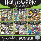 Halloween Clipart SUPER Bundle!