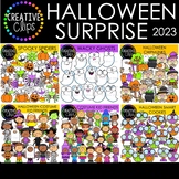 Halloween Clipart Surprise 2023 {Halloween Kids and Candy 