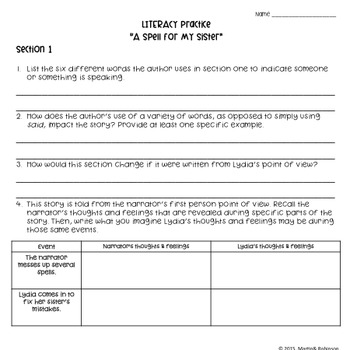 Halloween Close Reading with Sub Plans by Bring Lit On | TpT