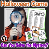 Halloween Game Whole Class Mystery Game Activity