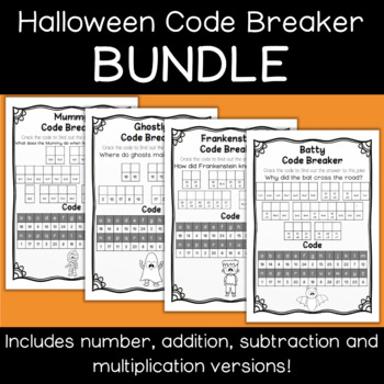 Preview of Halloween Code Breaker Bundle