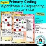 Halloween Coding: Trick or Treat, Primary, Digital Slides,