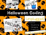 Halloween Coding: Unplugged - Printable & Seesaw Versions!