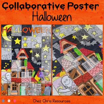 Preview of Halloween Collaborative Poster