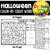 Halloween Color-By-Sight Word
