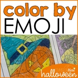 Halloween Color by Feeling Activity: Identify Feelings Col
