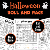 Halloween Color by Number Dice Game | Roll and Color | Do a Dot | Within 10
